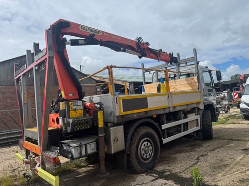 Mercedes atego 4x4 pole lorry - mercedes,