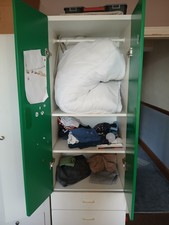 Kids wardrobe with two - wardrobe,