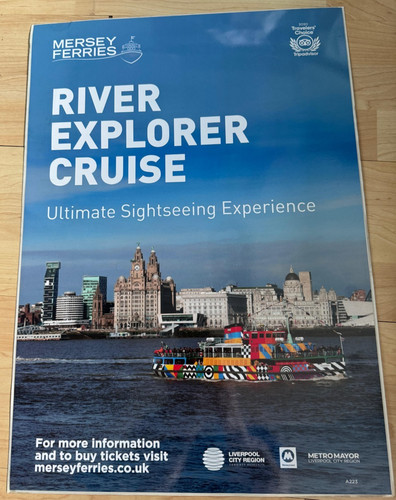 Mersey ferries poster - ferries,