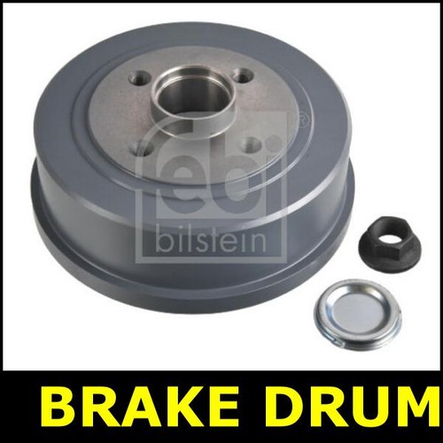 Brake drum rear fits - drum,