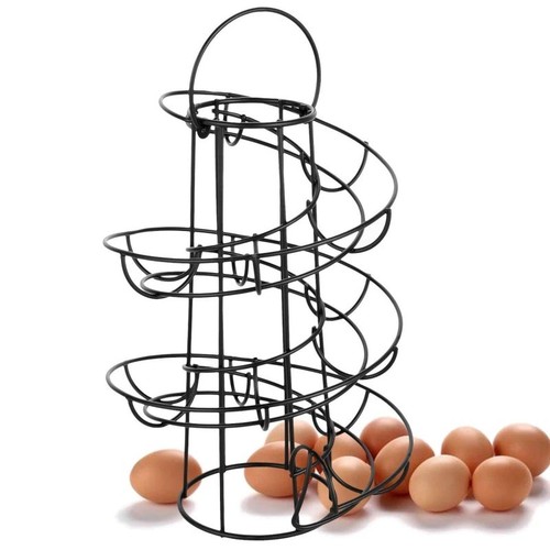 Egg rack spiral storage - egg,