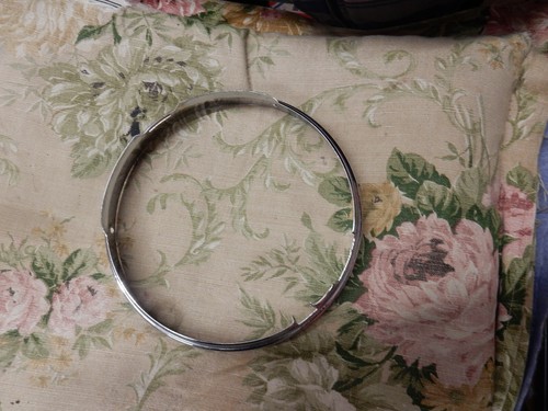 Lucas mcf 700p headlamp rim - headlamp,