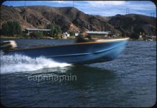 Blurry Pleasure Boat Speeds By