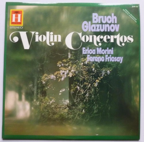 Erica morini bruch glazunov - erica,