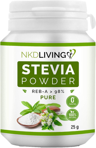 100 pure stevia - 100%, reb-a