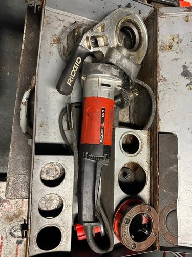 Ridgid 690 pipe threading - ridgid,