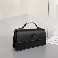 CR707 Coach Black Juno Bag