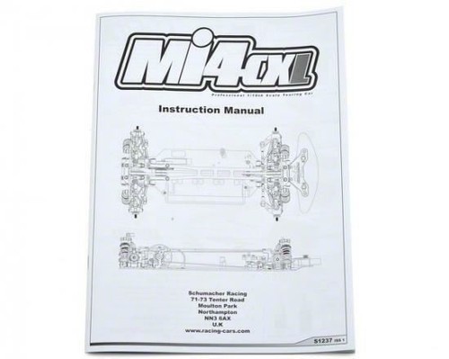 Schumacher manual mi4cxl - manual,