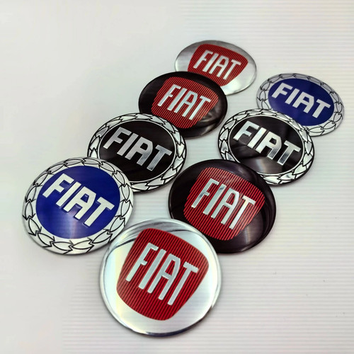 Stickers fiat car wheel - 4x,