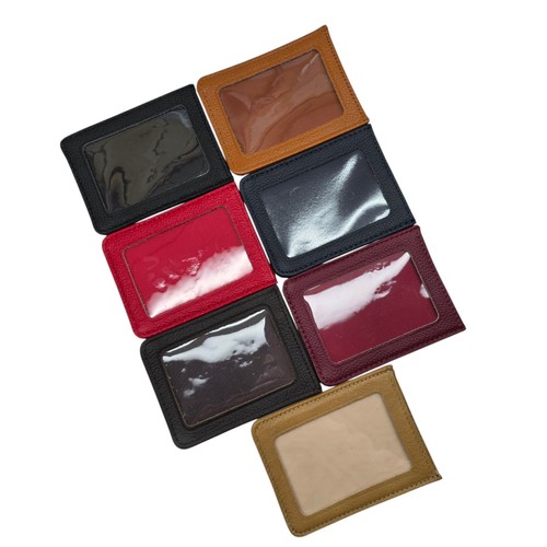 New real leather credit card - leather,