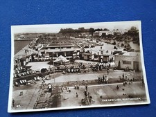 PORTSMOUTH,HAMPSHIRE  1948, REAL PHOTO POSTCARD, THE NEW LIDO,