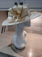 BNWT Label Be Cream Formal Hat