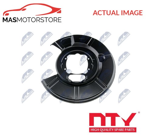 Splash panel brake disc - panel, nty
