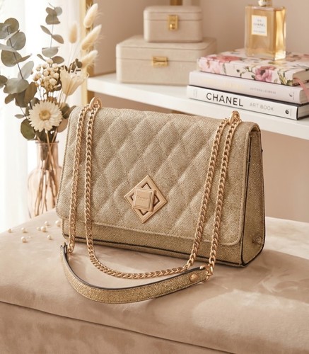 Dune london gold glittery - dune,