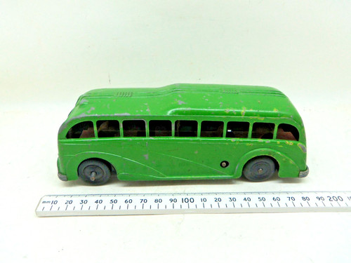 Mettoy 1950 clockwork bus - clockwork,