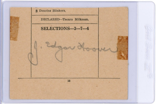 Fbi director edgar hoover - fbi,