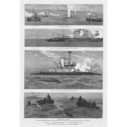 Royal navy naval manoeuvres - navy,