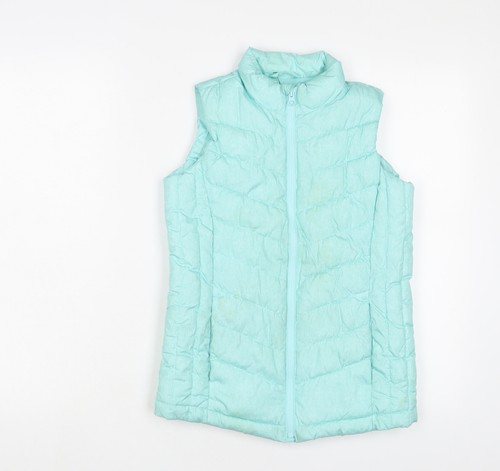 Gap girls blue gilet - blue,