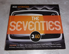 Various – The Seventies 3 X CD ALBUM DIGIPAK 60 TRACKS