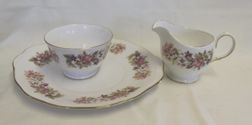 Colclough bone china cake - bone,