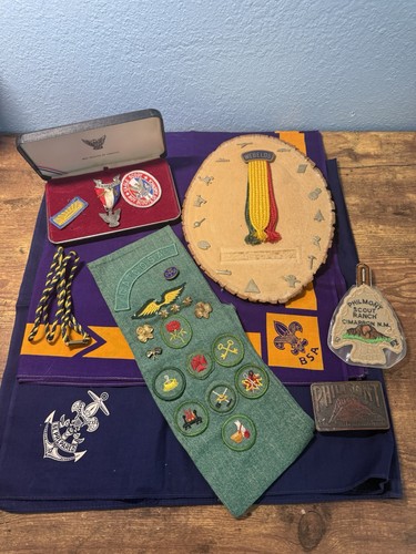 Vtg eagle scout webelos girl - scout,,