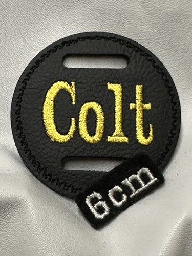 6cm black leather bridle - 6cm,