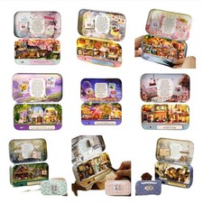 Miniature Wooden Dollhouse Kit