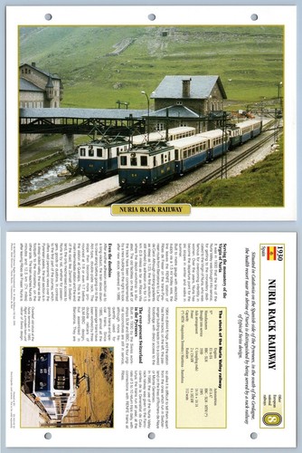 Nuria rack railway - railway, european