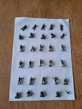 30 x German Ww2 Mountain Troops, Hand Painted Soldiers, 1: 72 Scale