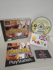 Duke Nukem Land of the babes Sony Playstation 1 Game & Manual Clean Disc Tested