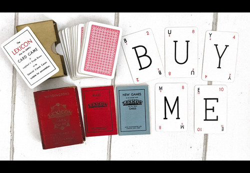 Lexicon card game 1935