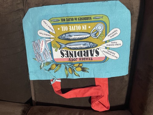 Trader joe sardines tote - trader, joe's