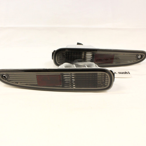 Black smoke back rear - smoke, reverse