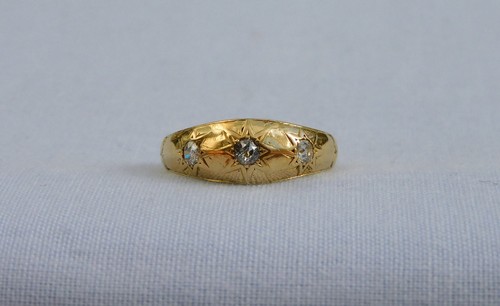 1894 18ct yellow gold - l, &
