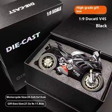 New 1:9 Scale Ducati V4S Motorcycle Model Ideal Gift Romance Friendship Men Toy