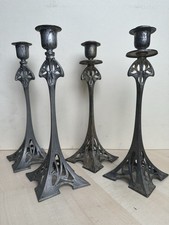 Art Nouveau Style Pewter