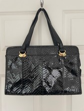 1980s Jane Shilton Bag~Black
