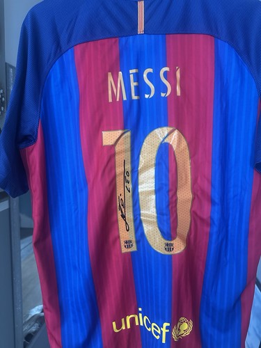 Messi signed 2016 barcelona - messi,