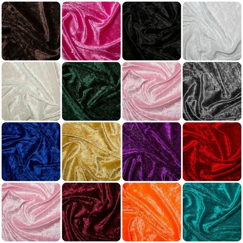 Soft crushed velour - crushed,