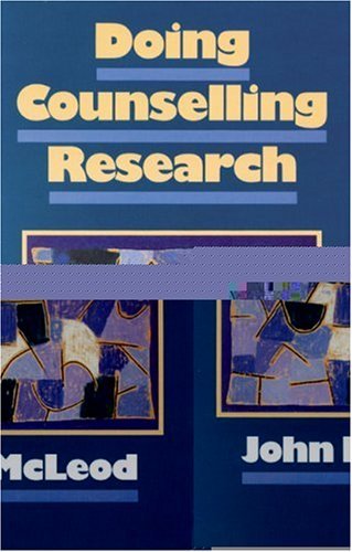 Doing counselling research - doing,