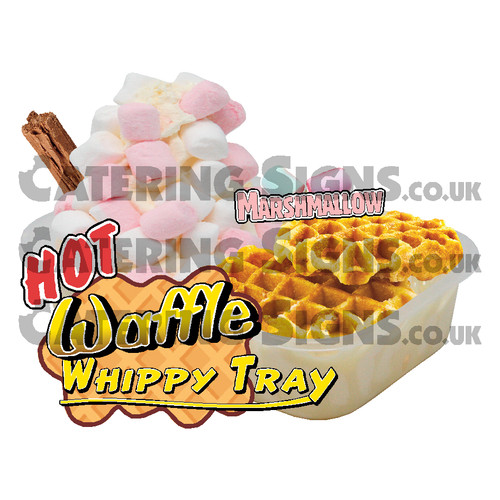 Marshmallow hot waffle tray - hot,