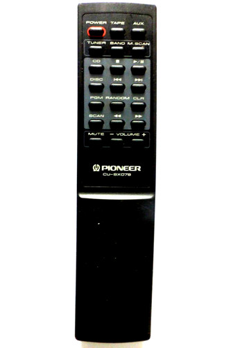 Pioneer hifi remote control - pioneer,
