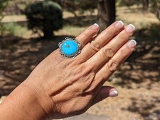 Navajo Floral Ring Kingman