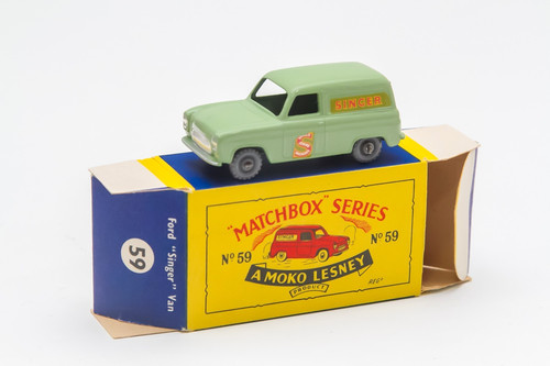 Matchbox ford singer van - singer, no