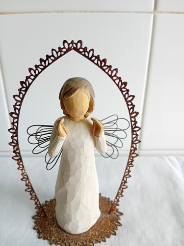 Willow tree angel with - angel, metal