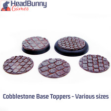 Round cobblestone base toppers - cobblestone,