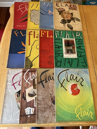 Flair magazine complete - flair, 12