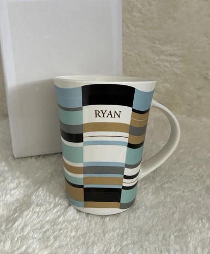 Bone china name mug - bone,