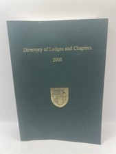 Directory of Lodges and Chapters of England 2003 VGC