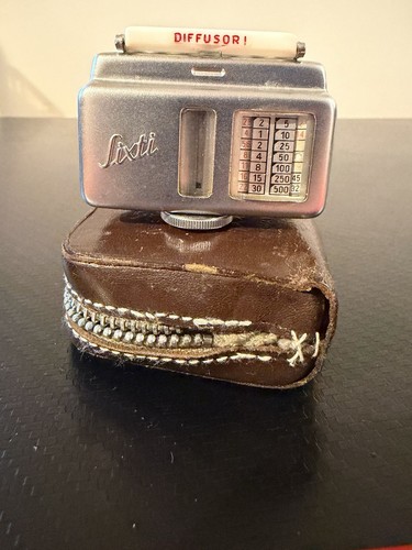 Old sixti light meter untested - light,